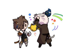 클멜 호랭이 냥발