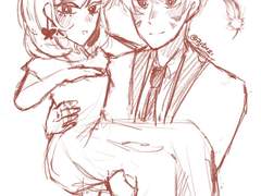 지인분 커플링! 공주님 안기!