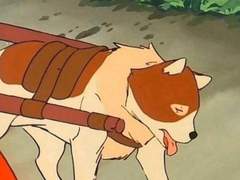 년은 냅다 포타를 던져