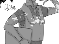 택배 유진이 날조낙서