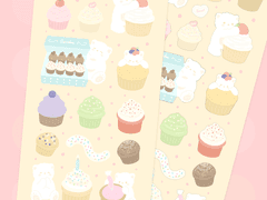 Muffins & Cupcakes / 굿노트 스티커