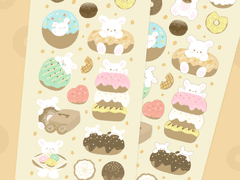 Sweet Donuts / 굿노트 스티커
