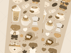 Caffeinated / 굿노트 다꾸 스티커