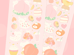 Peachy! / 굿노트 다꾸 스티커