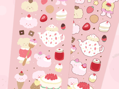 Sweet Strawberry / 굿노트 다꾸 스티커