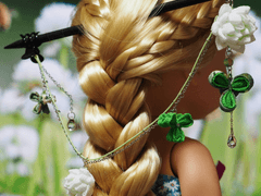 토끼풀꽃 비녀 커미션