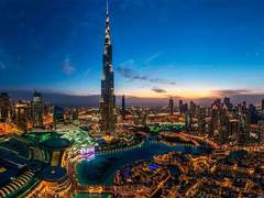 부르즈 칼리파 등의 흥미로운 전망