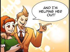 만삭의 임산부와 그의 정자 제공자=生父