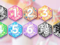 마기카로기아 데코라 테마 다이스 토큰