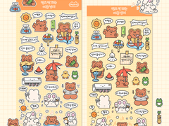 [ goodnote sticker ] 말도 안 되는 여름 날씨 스티커