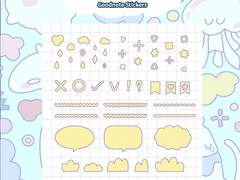 [굿노트스티커] 먼지니 데코 스티커 #2