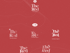 로고디자인 The Red