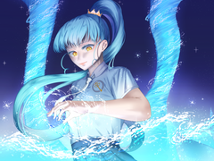 07. 그녀는 어디서든 자유로웠고 물과 함께 했다.