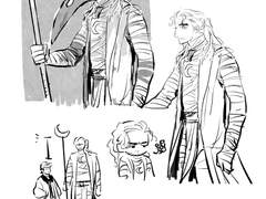 문나이트 낙서~