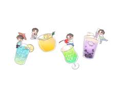 할라음료 도안 무료나눔