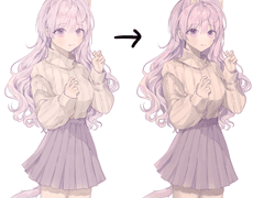 피치솜 트윈 커미션