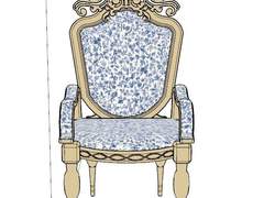 [스케치업] 고급의자 1