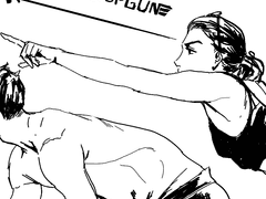 [탑건] 해변씬 크로키