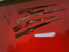 산탄총,장총 일러스트 png