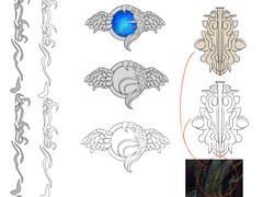 [FF14+소재배포]파다니엘&메테이온 옷 소재 배포