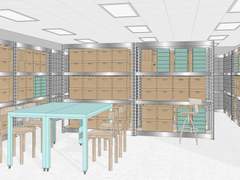 [웹툰 스케치업] 자료보관실