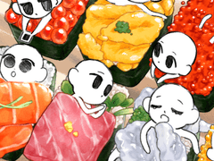 [SD 고정틀 커미션] 별점5점초밥세트 | 1인~10인