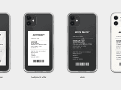 숩준 영화표 폰케이스 도안 배포