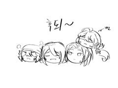 노엘 낙서 만화(+요팟)