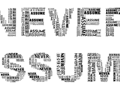 가정假定은 없다.