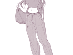 유이설 현대AU 낙서