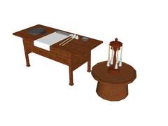 [웹툰 스케치업] 문방사우 모음