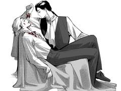 흑백 선화 상시커미션