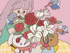 고정틀 커미션 - 꽃병…시원ㅎH…