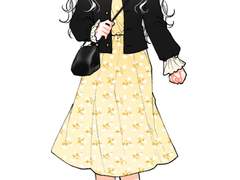 하얀 꽃으로 뒤덮인 자연