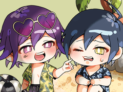 뉴단 아크릴 스탠드 도안 유료 배포