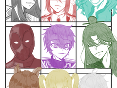 #마음한_트친_최애_그려주기