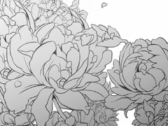 화려한 벚꽃 빛바래 가도다 덧없이 봄비 내리는 사이