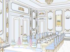 [웹툰 스케치업] 밝은 다이닝룸