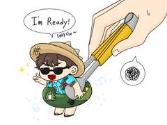 공경장님을 각설탕처럼 커피에 넣어보자.