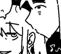 그냥 머리 묶어준 만화