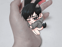 내 손안에 민호 토끼