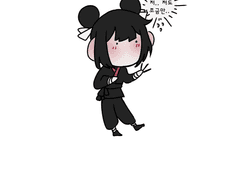 화산귀환 투명 예절포카 유료도안