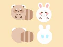 승구리쫑토끼 만쥬 도안 배포