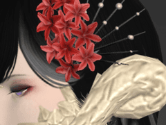 히아신스 머리장식