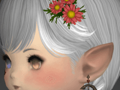 데이지 머리장식