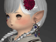 달리아 머리장식