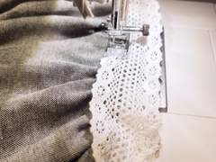 핸드메이드 레이스 원피스