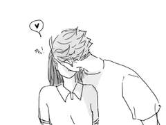 [하이큐] 비밀 연애인데요..아니랍니다.