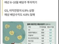 인플레 상황,, 오히려 나는 좋아 배당주