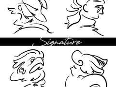 ~자캐로 싸인하기~